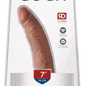 King Cock 7" Cock Tan