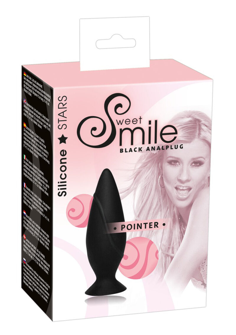 Spiczasty korek analny silikonowy sex plug 9cm