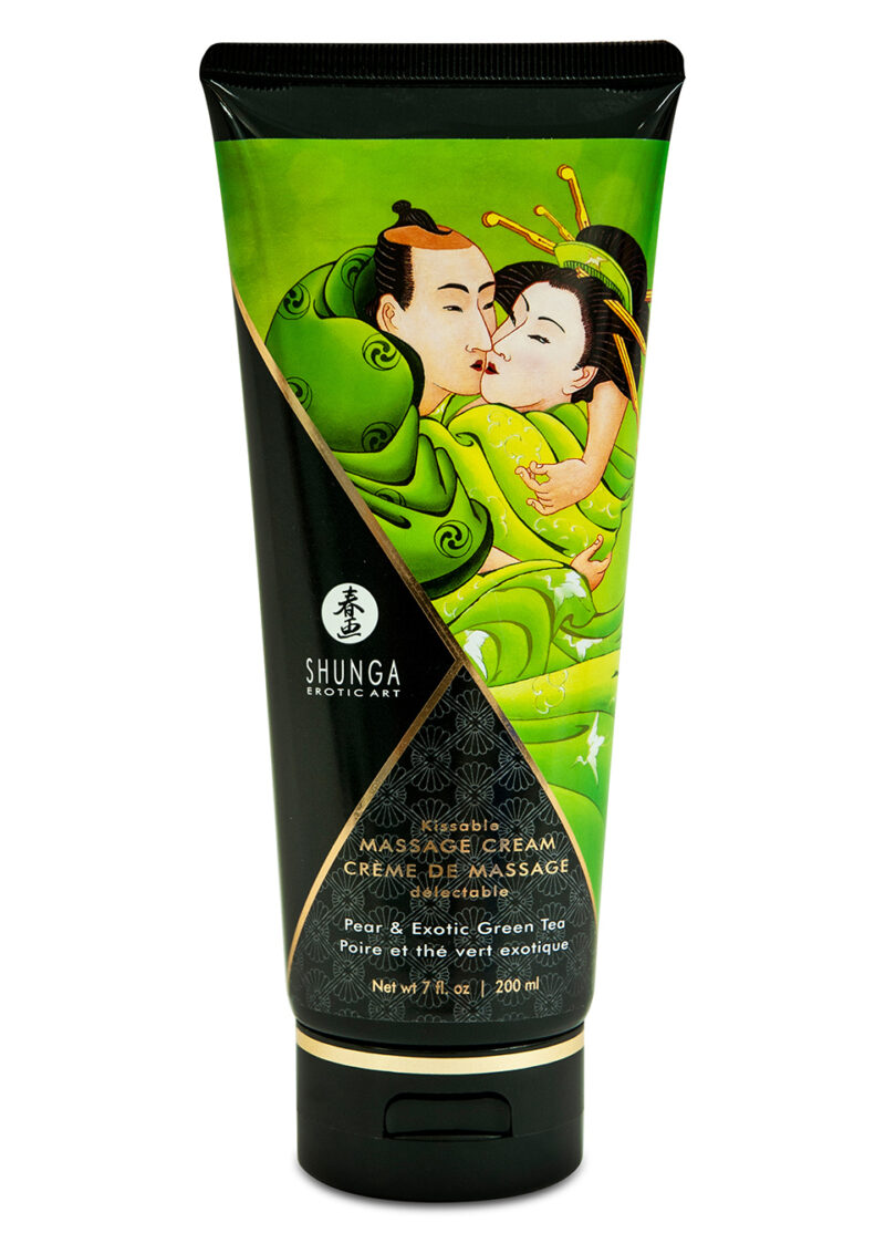 Świeca/krem-MASSAGE CREAM PEAR&GREEN TEA 200 ML