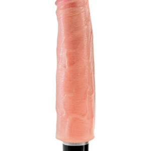 Wibrator-KING COCK 7"""" VIBR STIFFY FLESH