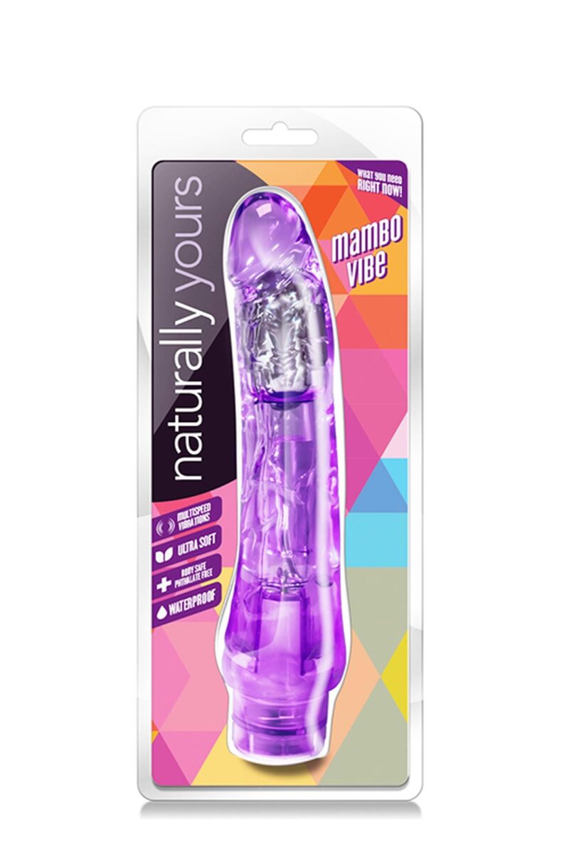 Wibrator-NATURALLY YOURS MAMBO VIBE PURPLE