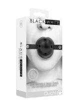 Breathable Ball Gag - With Bonded Leather Straps