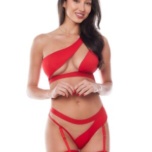 GISELLE RED SET (top&thong/top&figi) L/XL